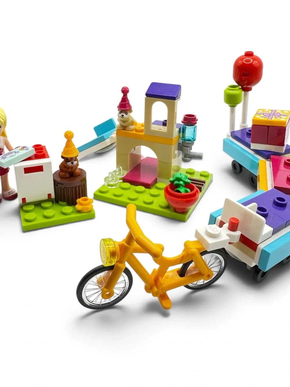 LEGO Friends 41111 Party Train Complete Set w/ Mini-Doll & Hamsters